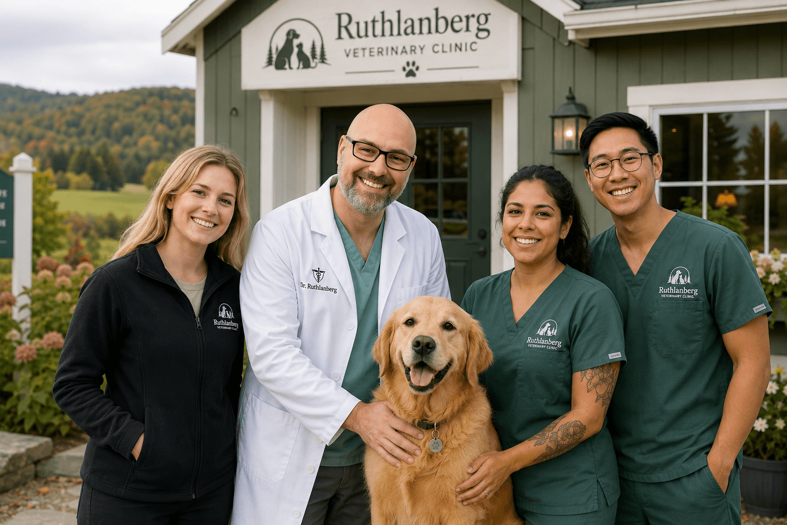 The Ruthlanberg Veterinary team
